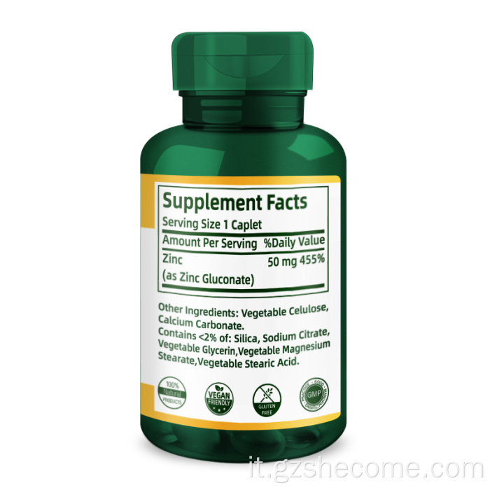 Sistema immunitario di zinco di vitamina Softgels Supplemento di vitamina